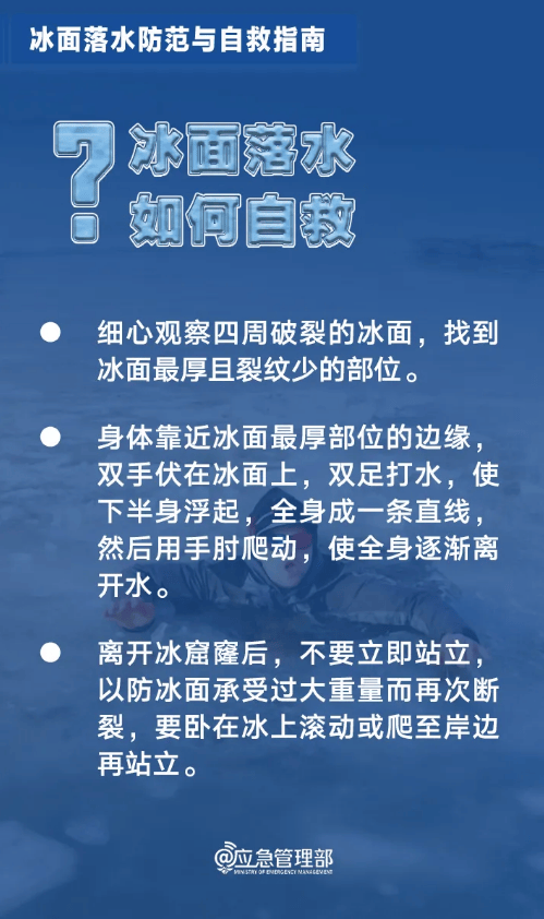 北方多地發生冰面破裂事故 自救指南快收藏
