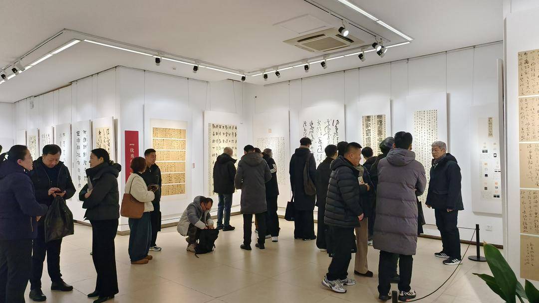 江蘇省第十一屆青年書法篆刻作品展在徐州開幕